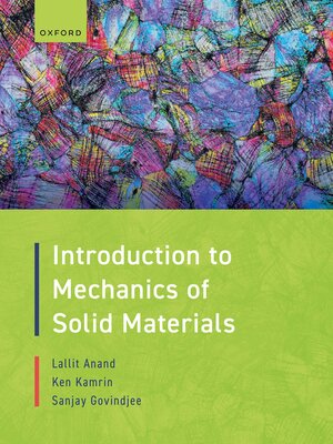 cover image of Introduction to Mechanics of Solid Materials